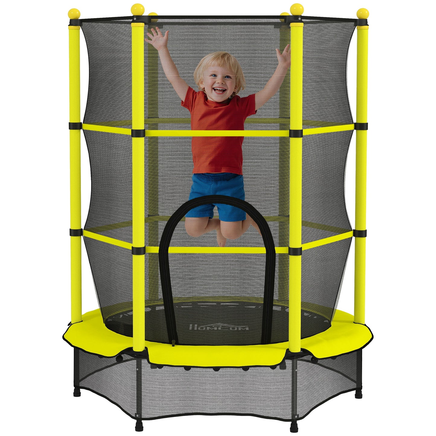 Homcom Cama Elástica Infantil Ø140 Cm_0