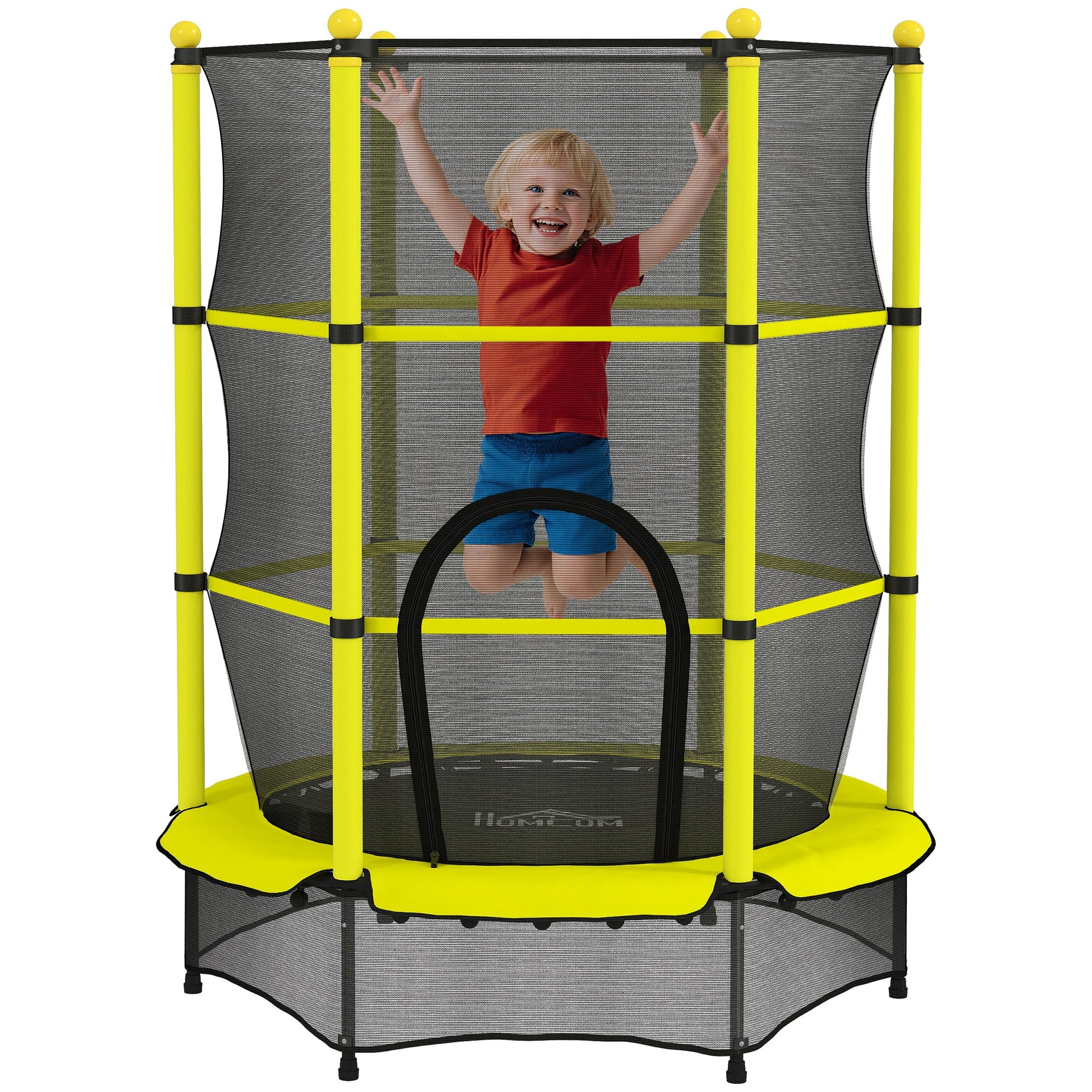 Homcom Cama Elástica Infantil Ø140 Cm_0