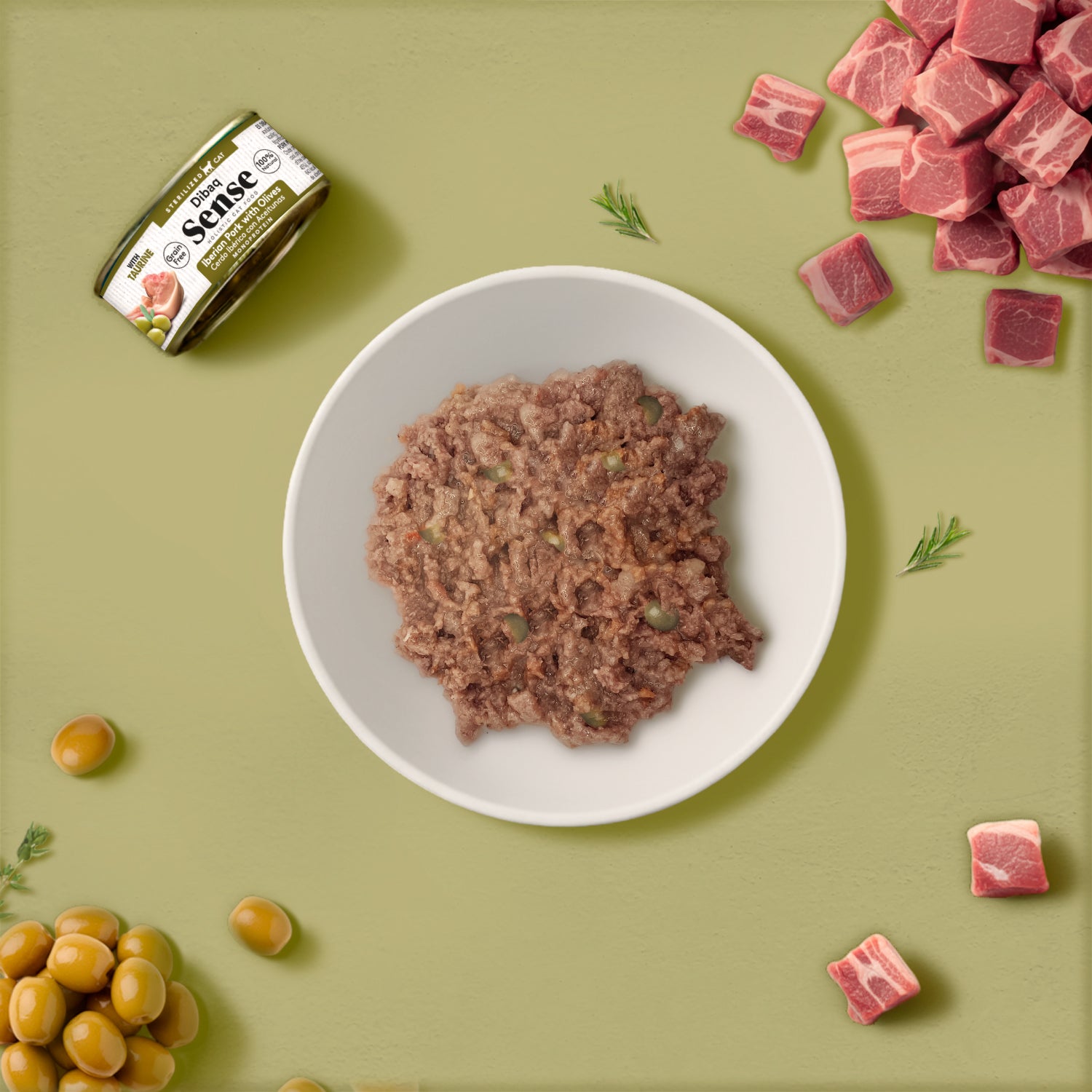 Dibaq Sense Cat Esterilizado Cerdo Ibérico (70 G X 12 Uds)_2
