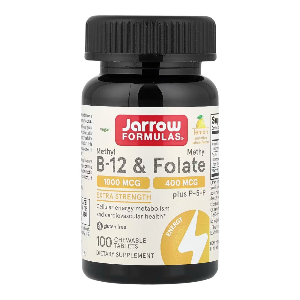 Methyl B-12 & Methyl Folate Masticable 100 Tab_0
