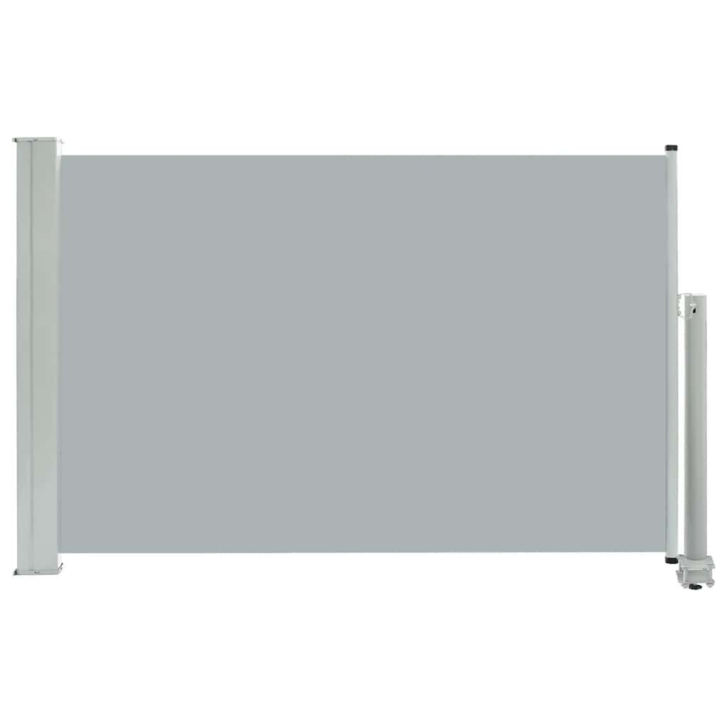 Vidaxl Toldo Lateral Retráctil De Jardín Gris 60x300 Cm_0