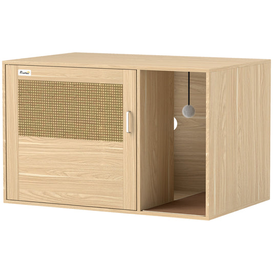 Pawhut Mueble Arenero Para Gatos_0