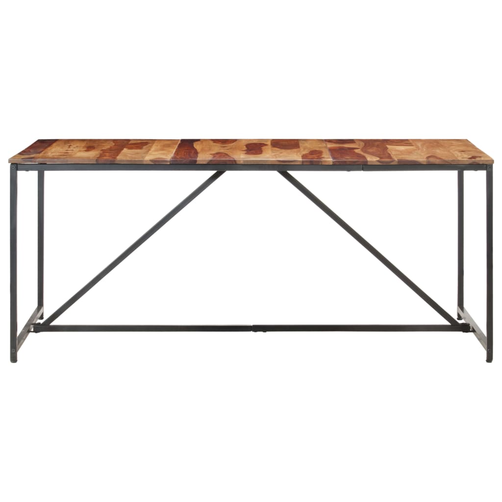 Mesa De Comedor Madera Maciza 180x90x76 Cm_0