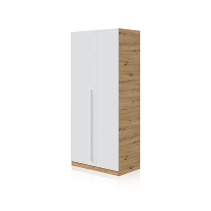 Armario Dess Melamina, Blanco Artik, 90 X 200 X 52_0