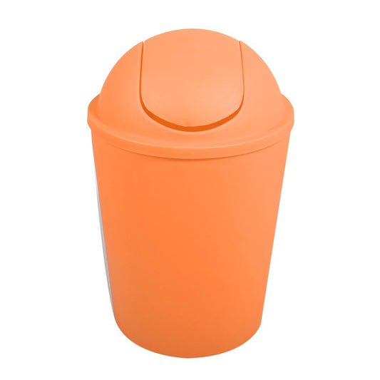 Cubo De Basura  ako 5,5l Con Tapa Abatible Naranja_0