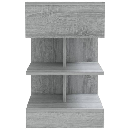 Mesitas De Noche 2 Uds Madera Gris Sonoma 40x35x65 Cm_4