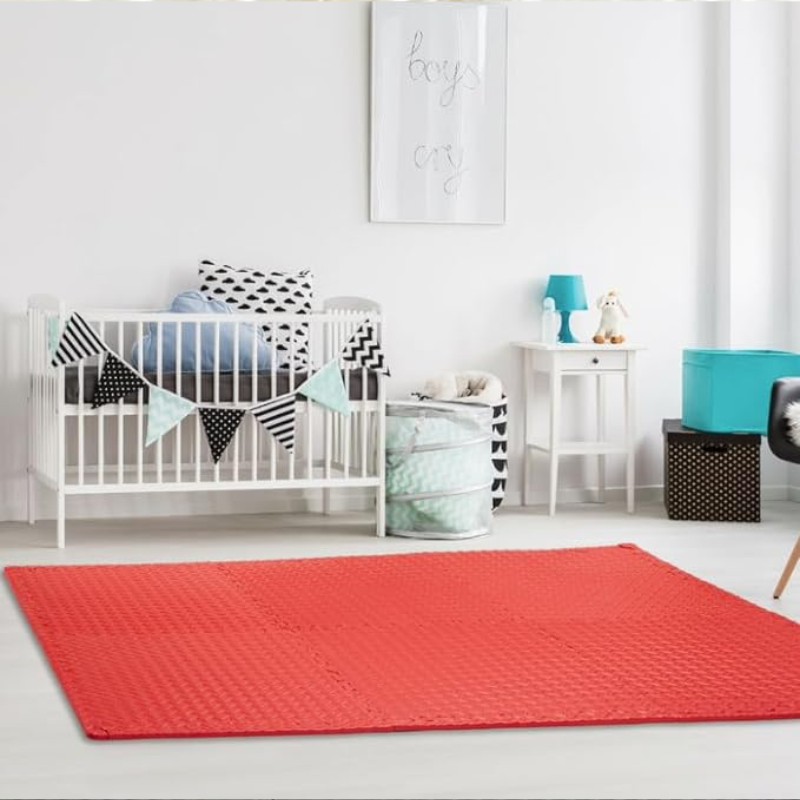Esterilla Tipo Puzzle Protector De Gimnasio Suelo Acolchado Perpetual (18 Piezas-30x30cm)_3