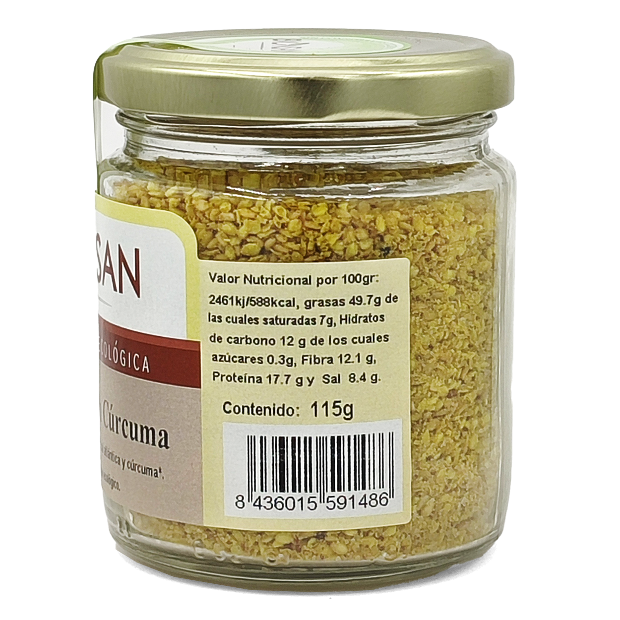 Gomasio Con Curcuma Eco Bionsan 115g_1