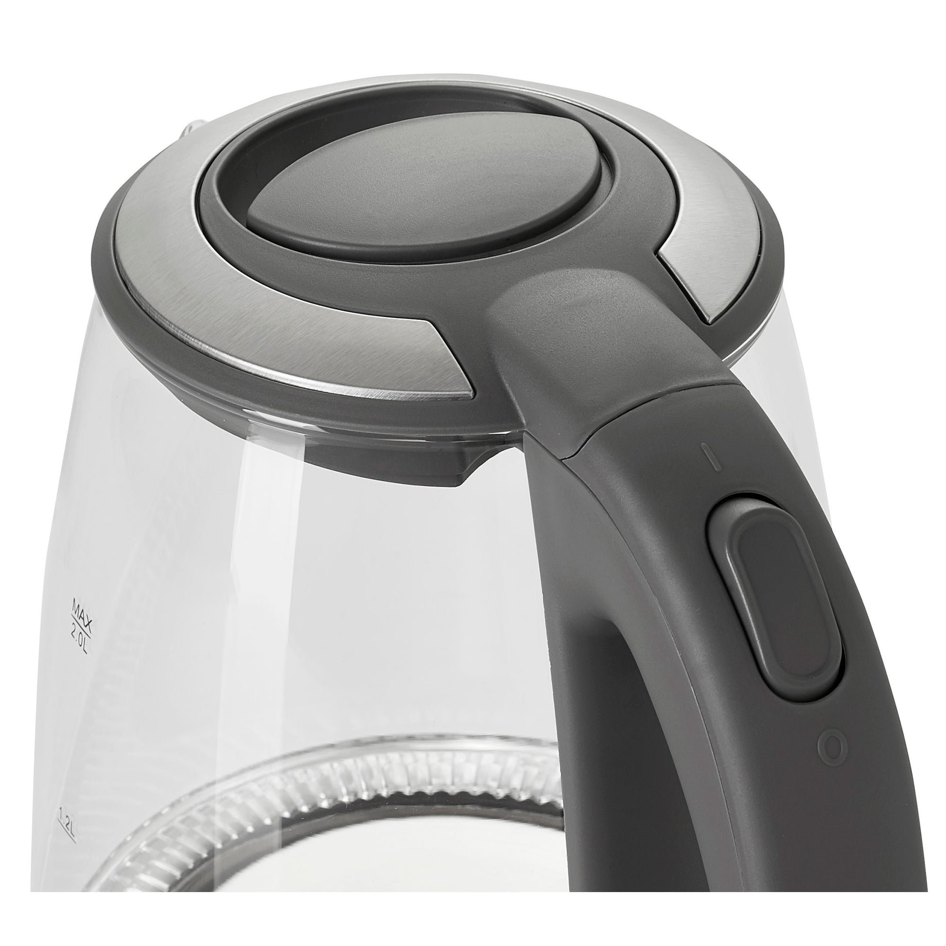 Hervidor Agua Eléctrico 2,0 Litros Jarra Cristal Inalámbrica Retroiluminada, Apagado Automático Adler Ad1286, 2200w