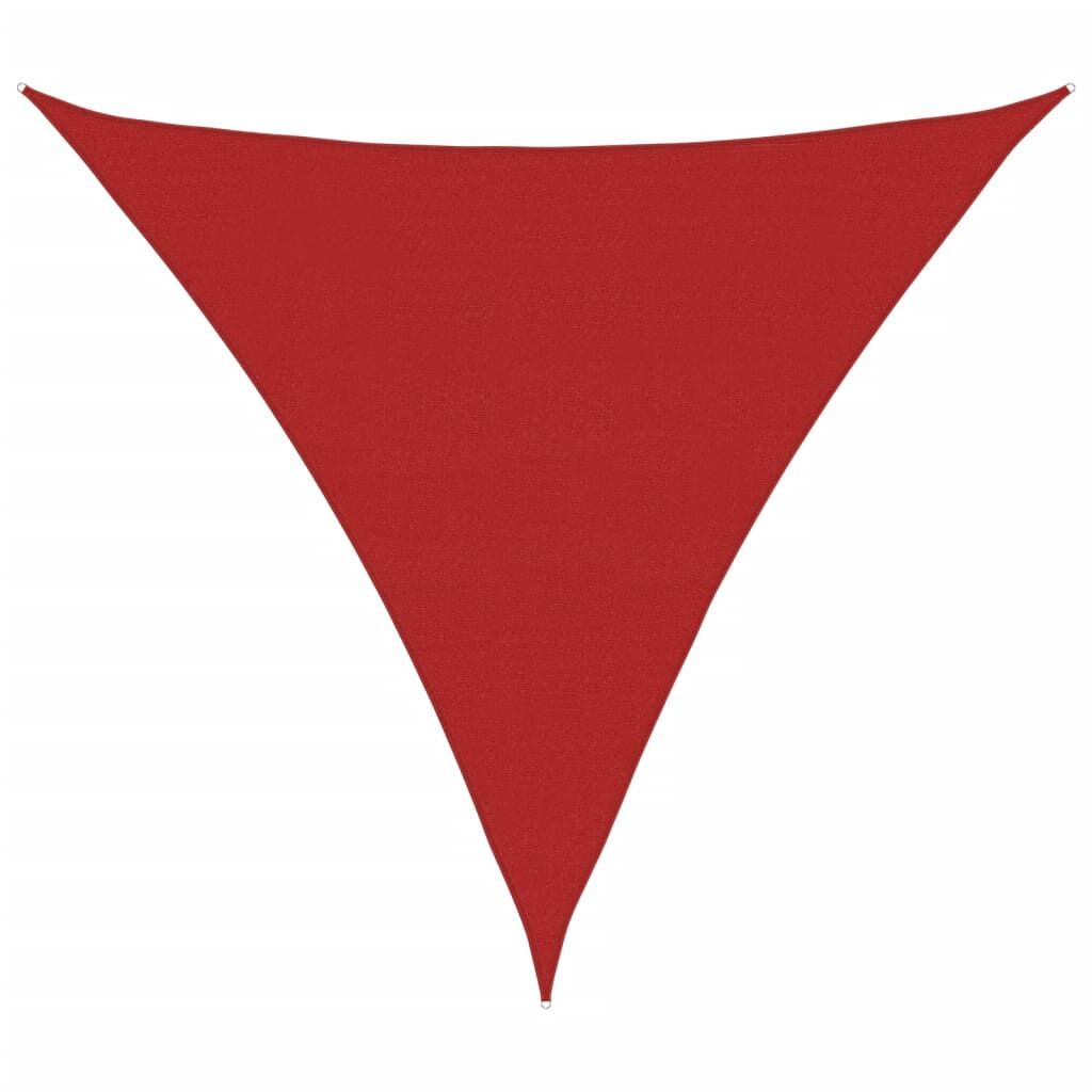 Vidaxl Toldo De Vela Rojo Hdpe 160 G/m² 5x5x5 M_0