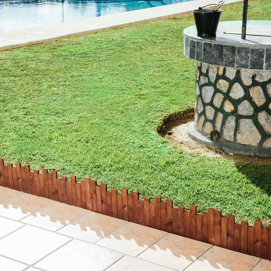Fijación Y Organización Para Jardines - Fixnature Bordo Fijo 77x40 Cms 0,77x0,4 M / Multicolor_0
