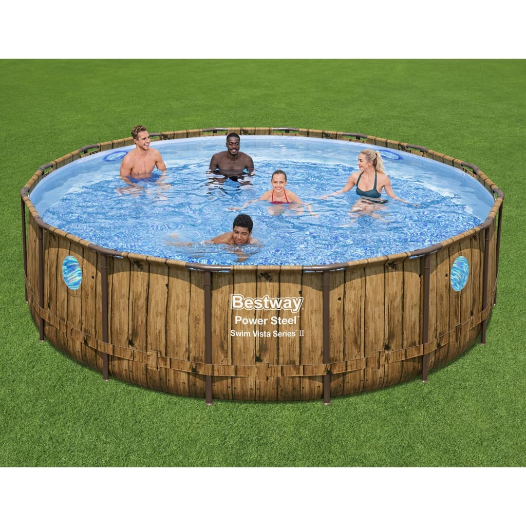 Bestway Conjunto De Piscina Power Steel 488x122 Cm_1