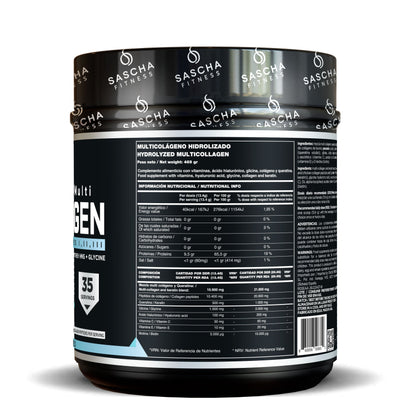 Colágeno Multi Hidrolizado Sin Sabor- Sascha Fitness España