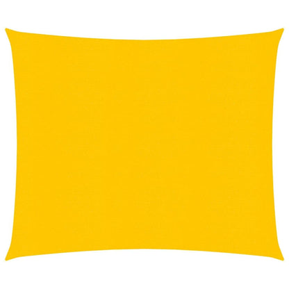 Vidaxl Toldo De Vela Cuadrado Hdpe Amarillo 160 G/m² 4x4 M_0