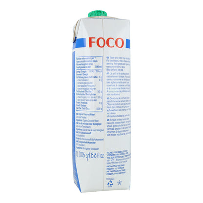 Agua de coco pura 100% ECO Natural Foco 1L