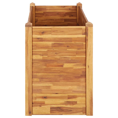 Arriate De Madera Maciza De Acacia 110x60x84 Cm_4