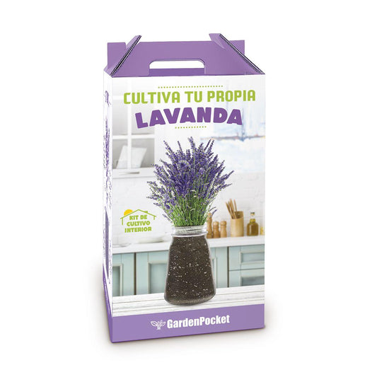 Kit Cultiva en Interior tu Propia Lavanda, Garden Pocket