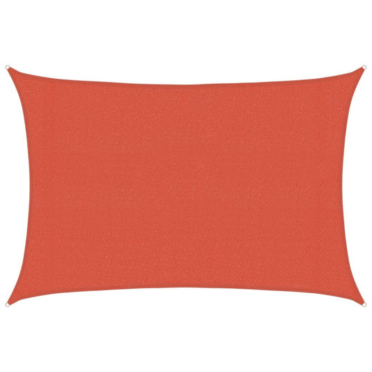 Vidaxl Toldo De Vela Hdpe Terracota 160 G/m² 3x4,5 M_0