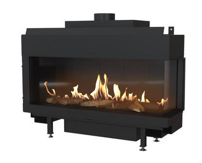 Bricosol Chimenea De Gas Kratki Leo 100 Derecha Propano ∅ 100/150 8,2 Kw_1