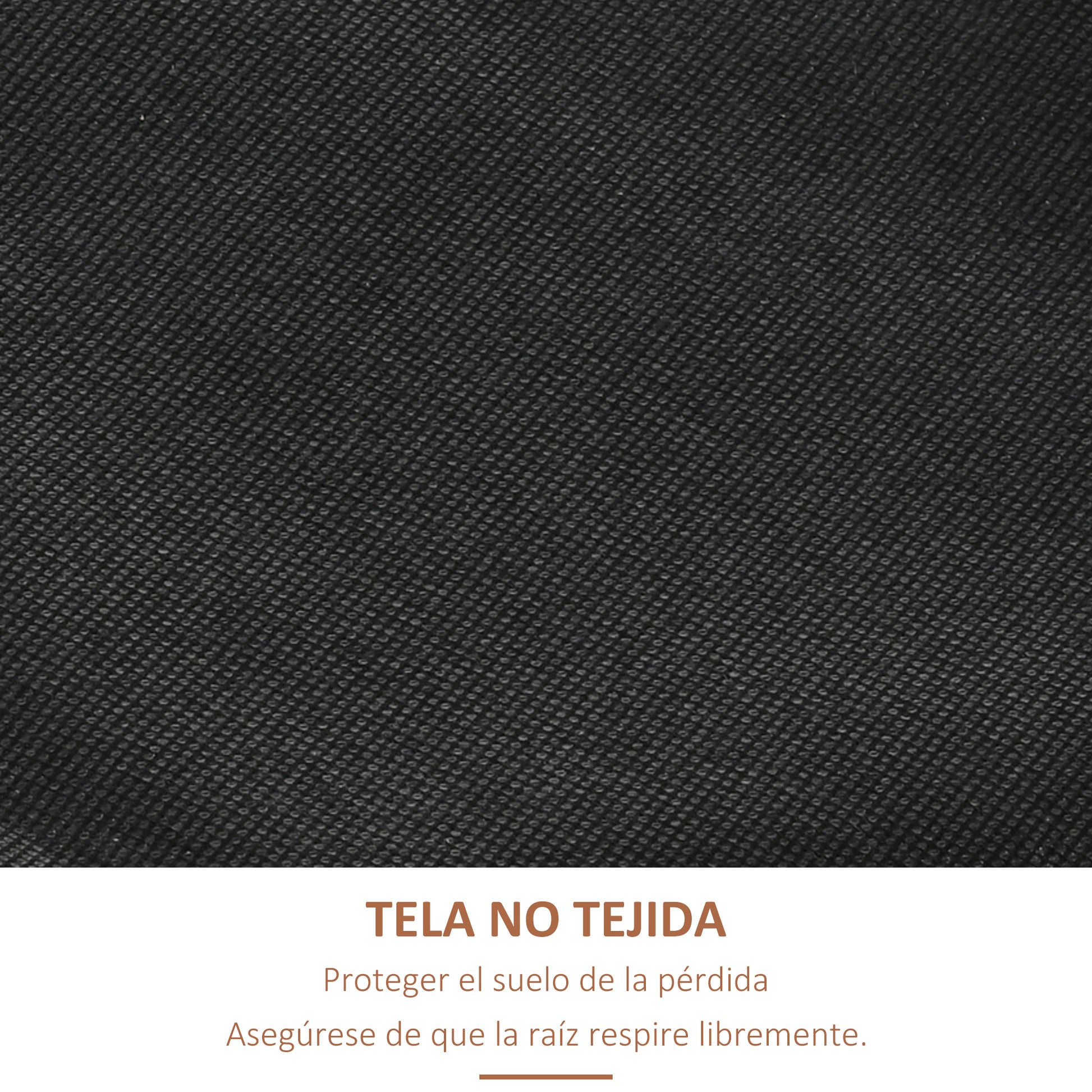 Outsunny Jardinera De Madera De 4 Niveles Con Orificios De Drenaje Naranja_5