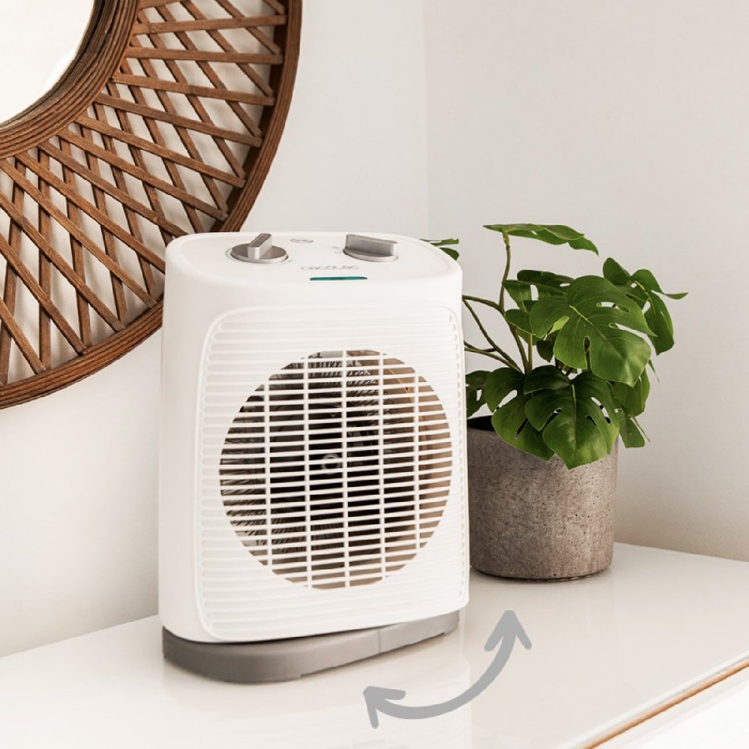 Cecotec Termoventilador Readywarm 2050 Max Force Rotate White_4