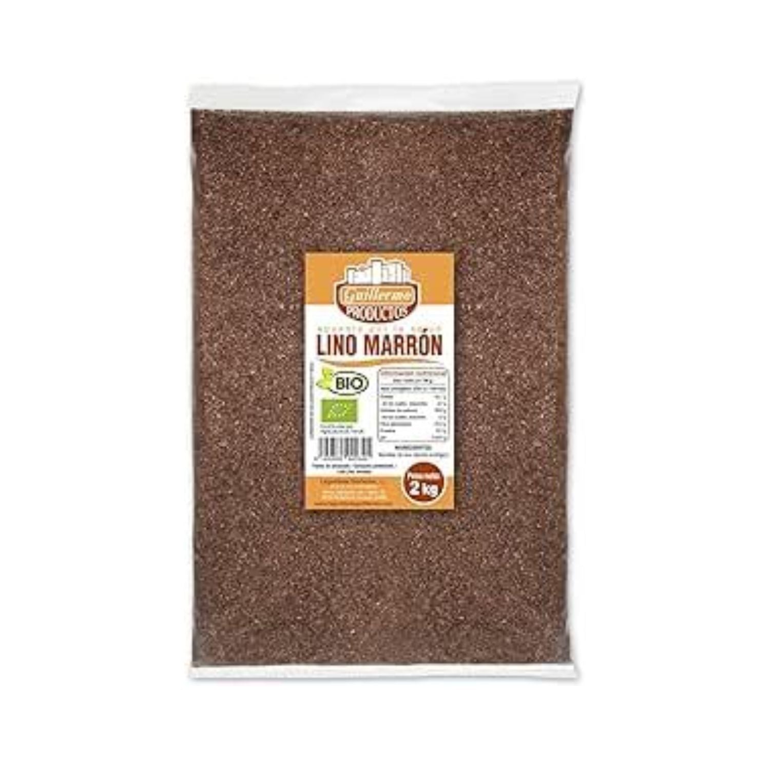 Semillas De Lino Marrón Bio - 2 Kg_0