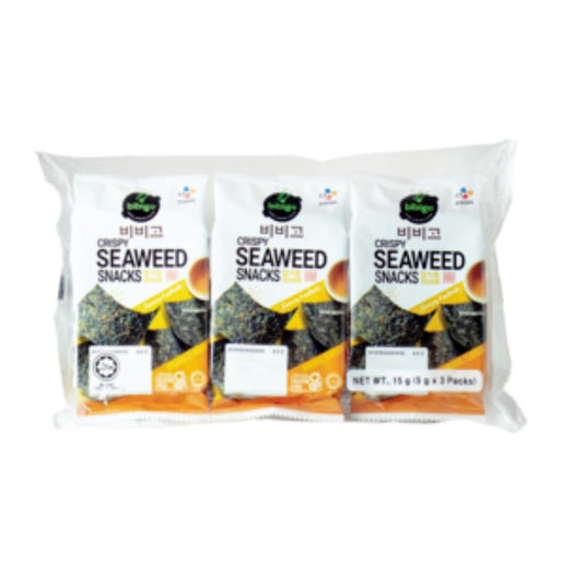 Snack de Algas Marinas Crujientes Bibigo 15 g