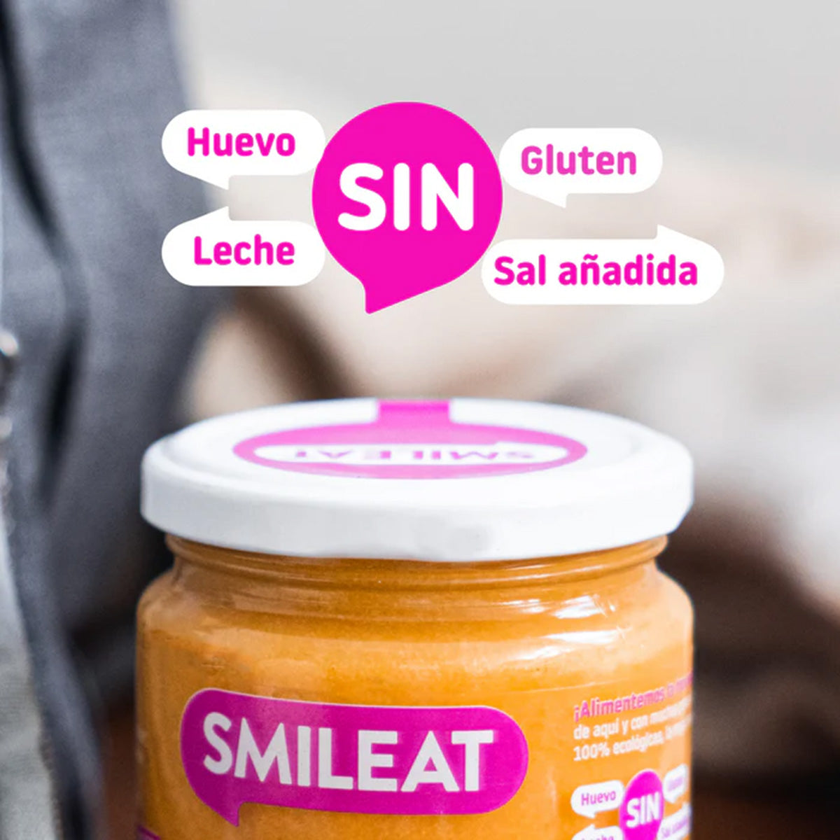 PROMO 3x Tarrito BIO pavo y verduras +6 meses Smileat 230g