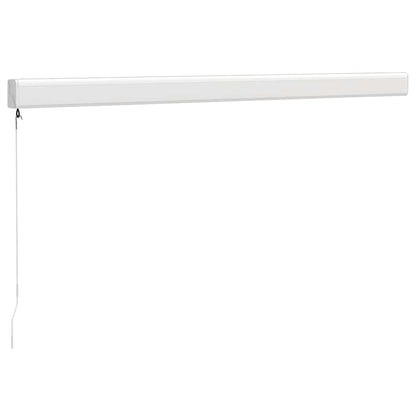 Toldo Retráctil Aluminio Y Tela Amarillo Y Blanco 3,5x2,5 M_3