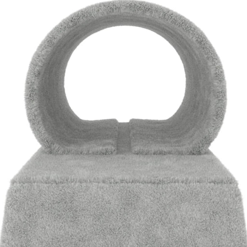 Vidaxl Rascador Para Gatos Con Túnel Y Escalera Gris Claro 55,5 Cm_5