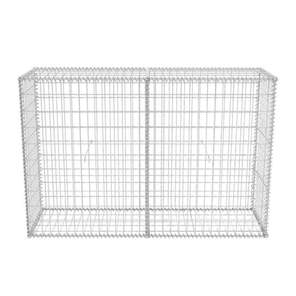 Cesta De Muro De Gaviones Acero Galvanizado 150x50x100 Cm / Vetonek_2