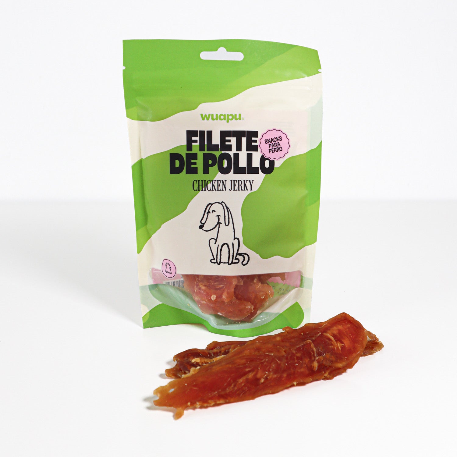 Snack Natural Para Perro Filete De Pollo Desecadas Wuapu 500gr_0