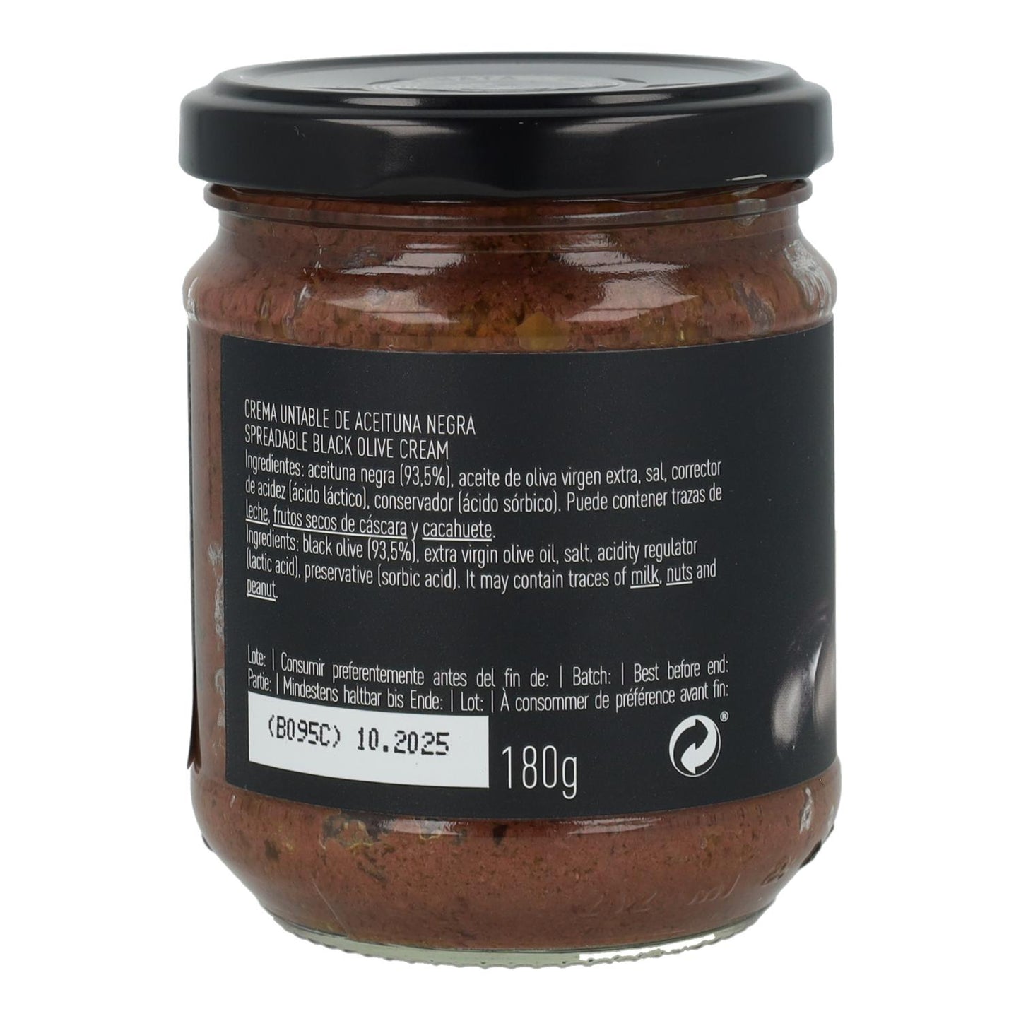 Crema de Aceitunas Negras La Chinata 180 g