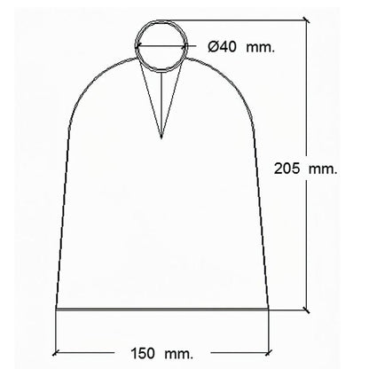Azada Forjada Sin Mango    96/  750 Gramos_1