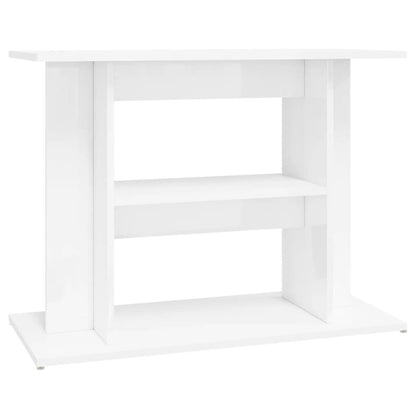 Vidaxl Soporte Para Acuario Madera De Ingeniería Blanco 80x35x60 Cm_0