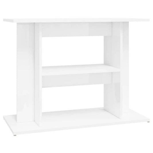 Vidaxl Soporte Para Acuario Madera De Ingeniería Blanco 80x35x60 Cm_0