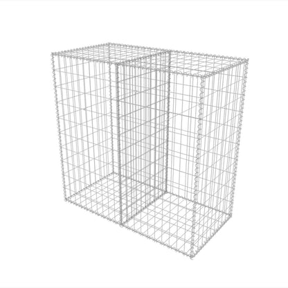 Cesta De Muro De Gaviones Acero Galvanizado 100x50x100 Cm / Vetonek_3