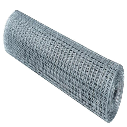 Malla Metalica| Reticula 13x13mm| Composición 100% Acero Galvanizado| Alambre Electrosoldado| Malla Para Cercos 1x25m_0