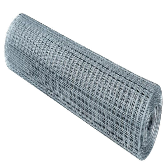 Malla Metalica| Reticula 13x13mm| Composición 100% Acero Galvanizado| Alambre Electrosoldado| Malla Para Cercos 1x25m_0
