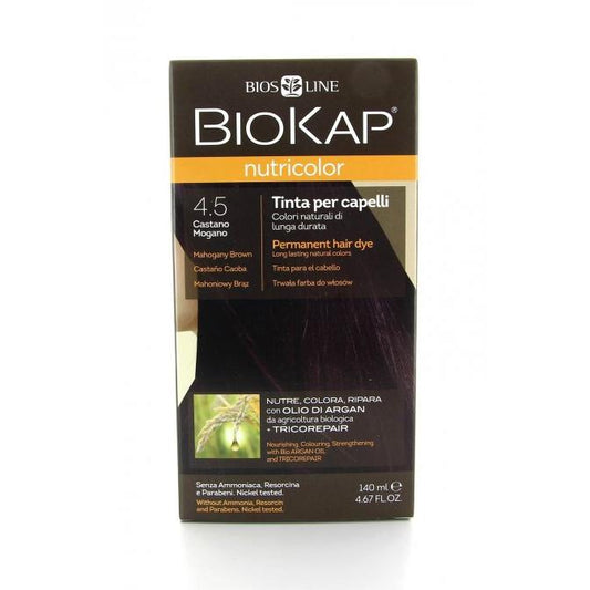 Tinte Castaño Caoba Due 4.5 Biokap 140 ml