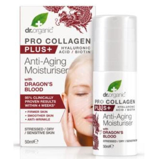Crema Antiedad Pro Collagen Sangre De Dragon Dr. Organic 50 ml_0