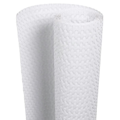 Toldo Para Balcón Ratán Sintético Blanco 500x100 Cm / Vetonek_2