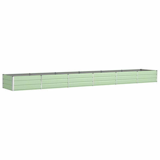 Jardinera Verde Pastel 580 X 100 X 45 Cm Acero Galvanizado_0