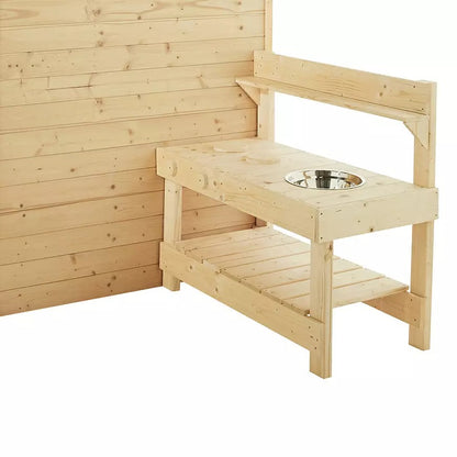 Casita infantil de madera Blanche Soulet