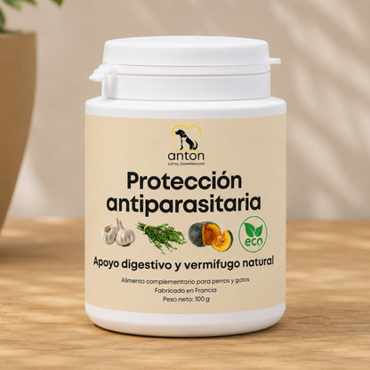Suplemento natural para perros y gatos – Protección interna frente a parásitos intestinales ECO 100 g_5
