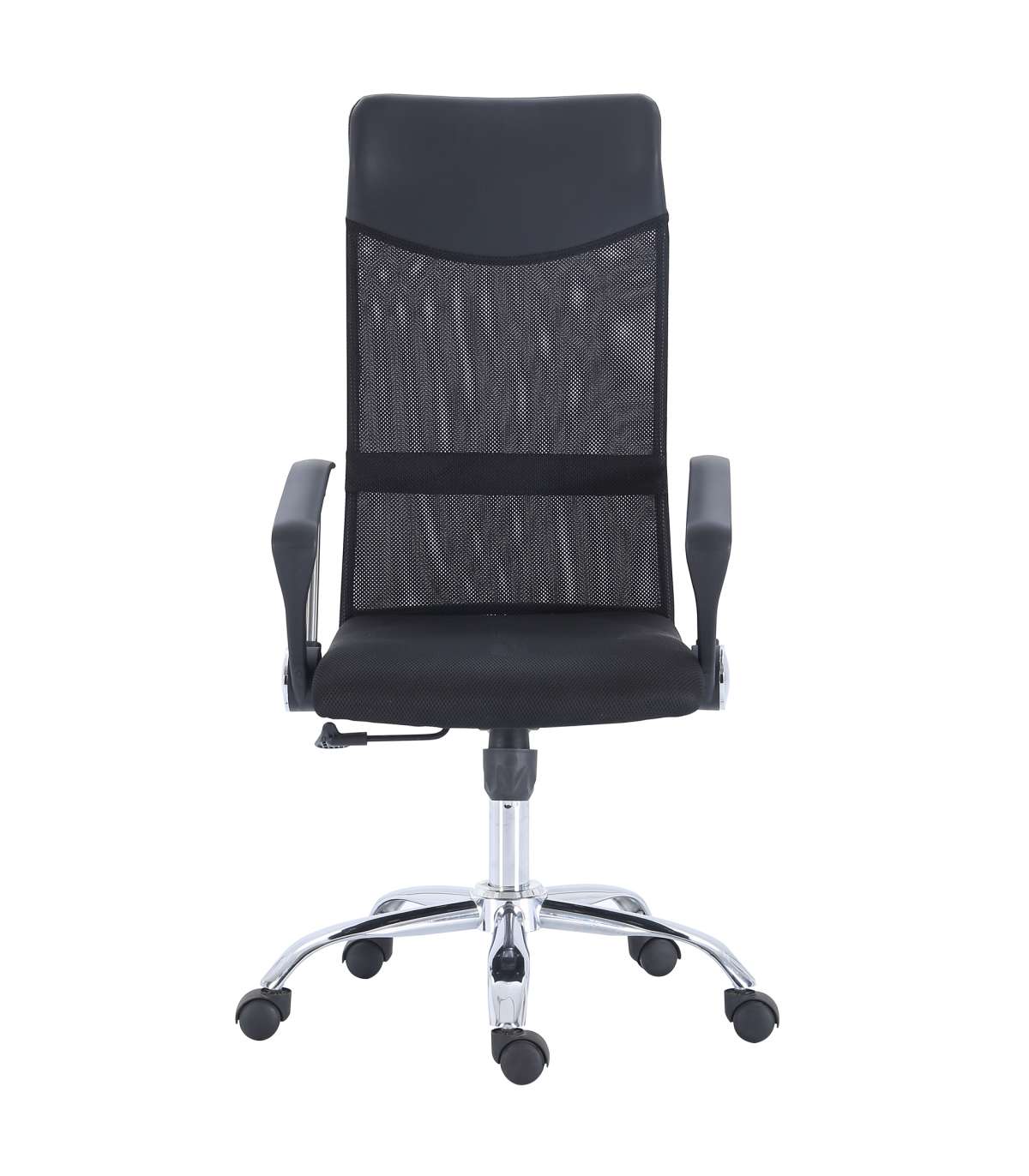 Sillón Giratorio Coach Red Transpirable Negro, 64 X 64 X 112-122 Cm (ancho X Largo X Alto_4