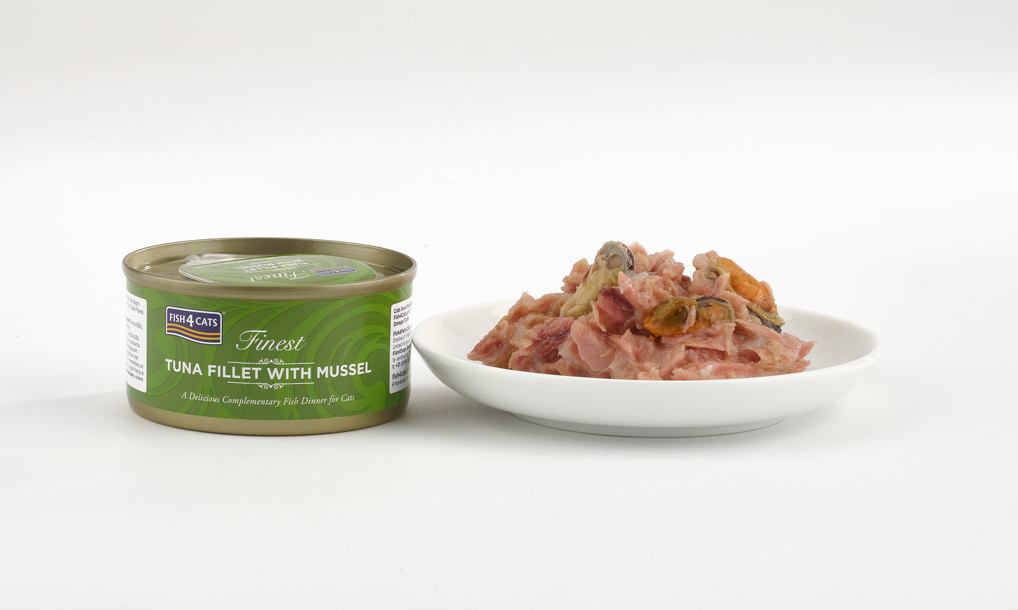 Fish4cats Filete Para Gato – Atún Con Mejillón 70 G (pack De 10)