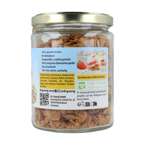 Chips de Coco Dulce Dr.Goerg 160g