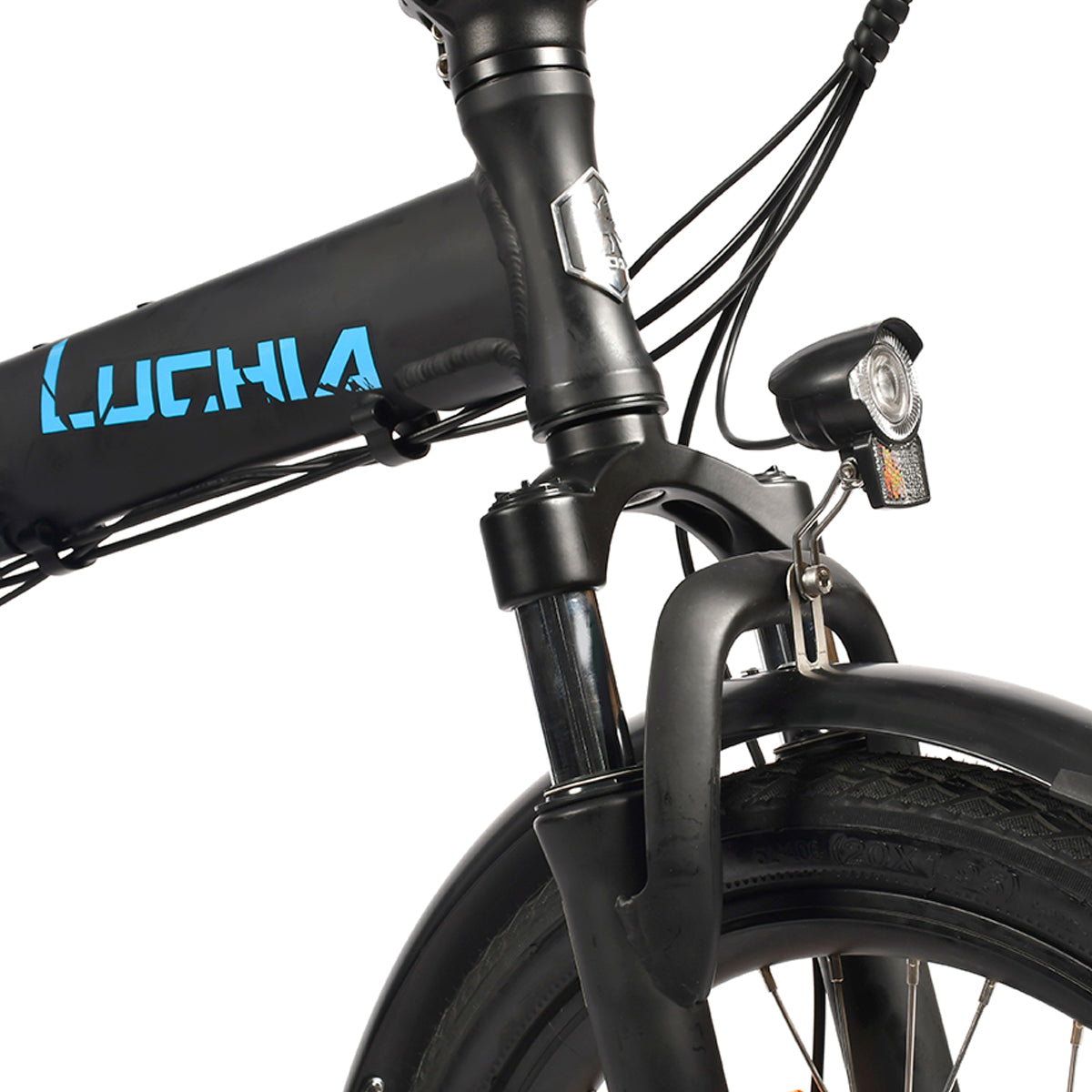 Sirio 250w 36v 10ah (360wh) Bicicleta Eléctrica De Paseo Plegable - Rueda 20 X 1.95 Color Blanco_2
