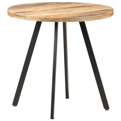 Mesa De Comedor De Madera De Mango Rugosa 80 Cm_4